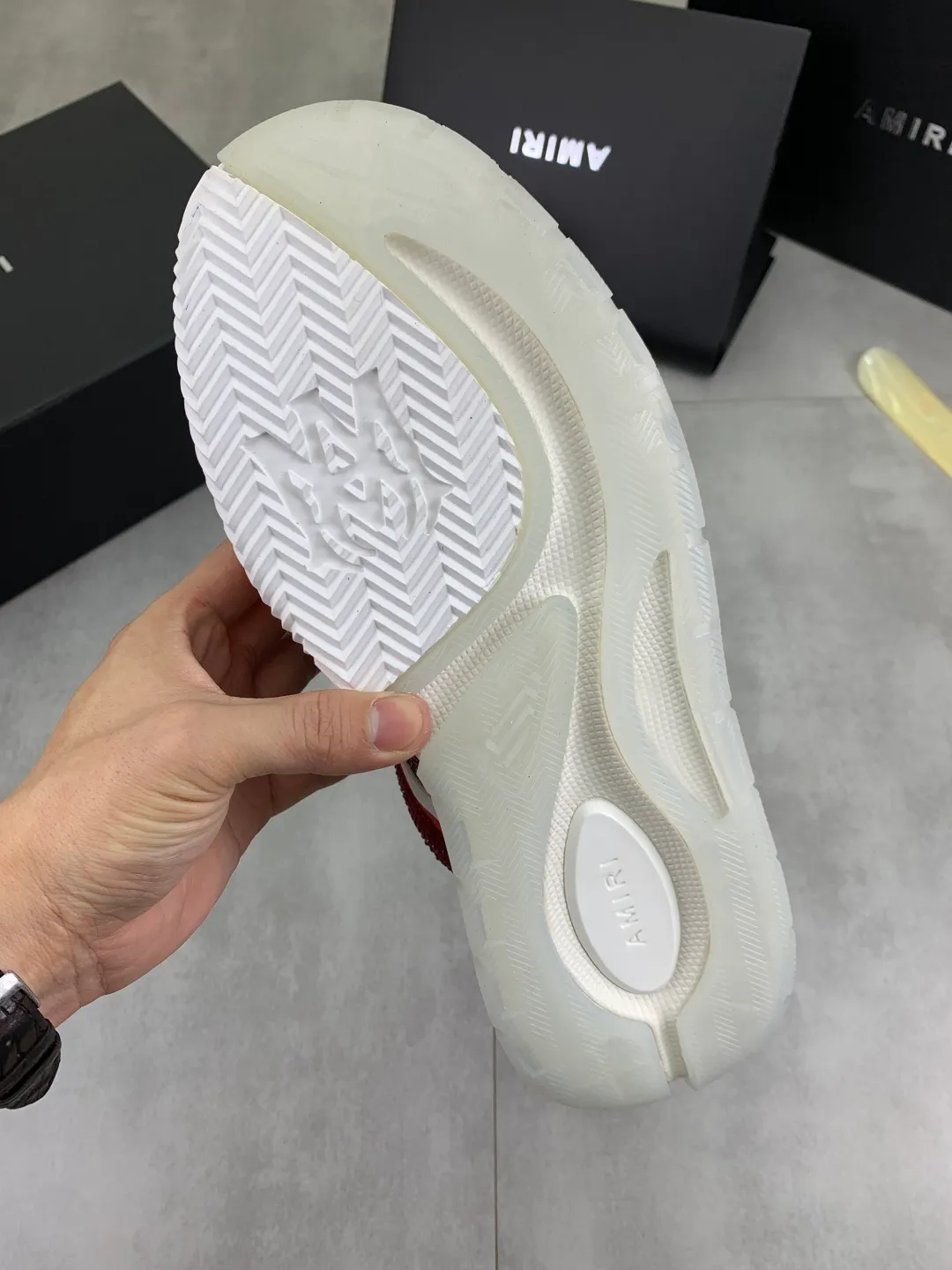 Men's men's shoes 💰P760 New [Amiri] hot diamond series Amiri - high-end quality original order casual shoes for couples 🧑‍🤝‍🧑 - Upper: 🔝Nappa calfskin, suede cowhide, canvas body hot work - Lining: brand mesh canvas cloth - Outsole: ultra-light tpu·rubber; multi-color molded outsole -Ultra-high quality control and exquisite workmanship: highlighted (high-end, extravagance, and class) -Size: Female 35-40 (41 customized) Male 38-45 (46 customized)